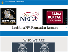 Tablet Screenshot of la-ffa.org